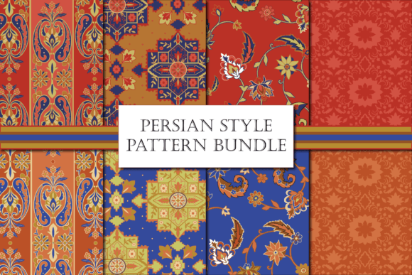 Download Persian Patterns, Seamless Pattern Pack - Seamless Collection