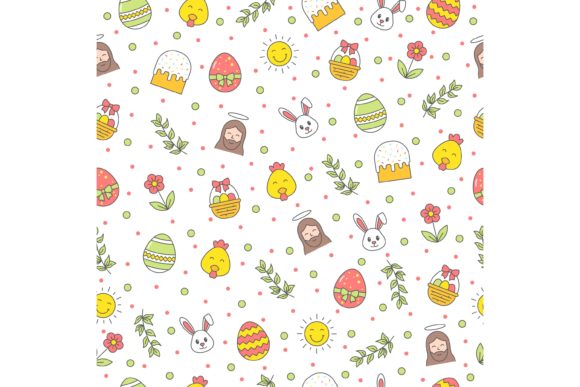 Download Happy Easter Seamless Pattern - Seamless Collection