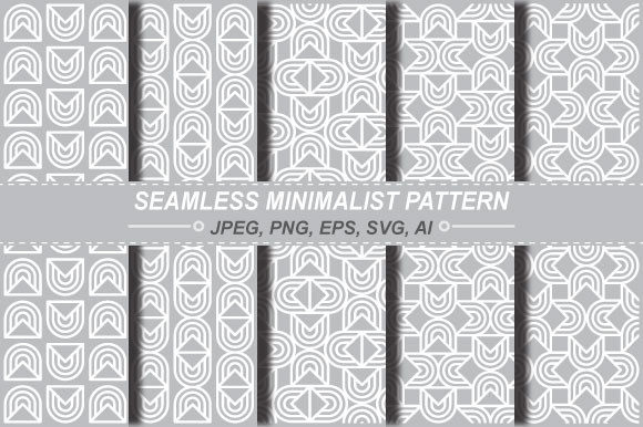 Download Seamless Minimalist Patterns - Seamless Collection