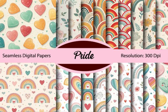 Download Pride Seamless Digital Paper - Seamless Collection