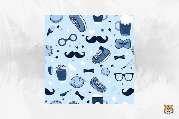 Download Father's Day Seamless Pattern - Seamless Collection