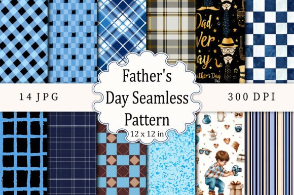 Download Father's Day Seamless Pattern - Seamless Collection