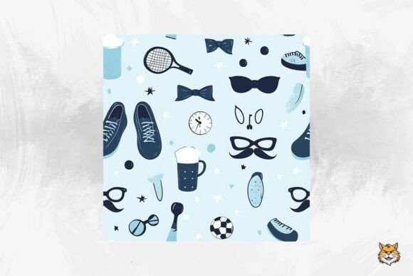 Download Father's Day Seamless Pattern - Seamless Collection