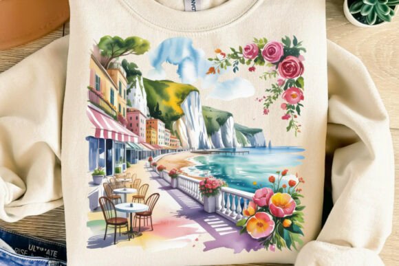 Download Coastal Italy Amalfi Coast Holiday Png - Coast Collection