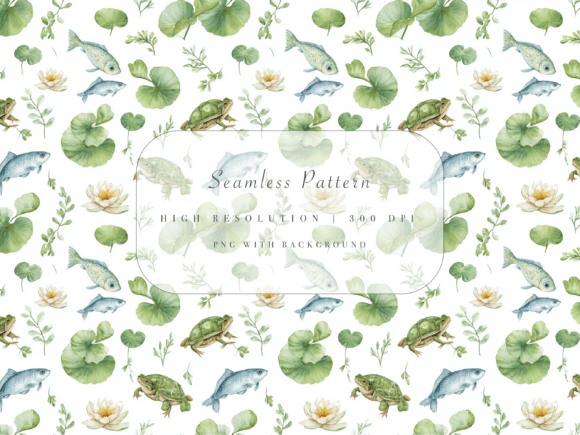 Download This Peaceful Seamless Pattern Showcases - Seamless Collection
