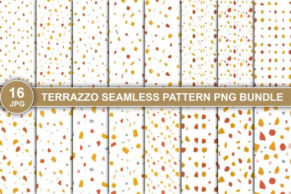 Download Terrazzo Seamless Pattern PNG Bundle - Seamless Collection
