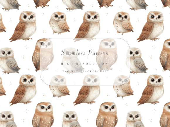 Download Owl Seamless Pattern - Seamless Collection