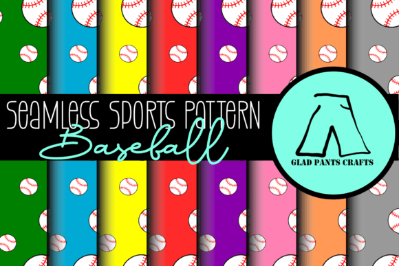 Download Seamless Sports Pattern: Baseball - Seamless Collection