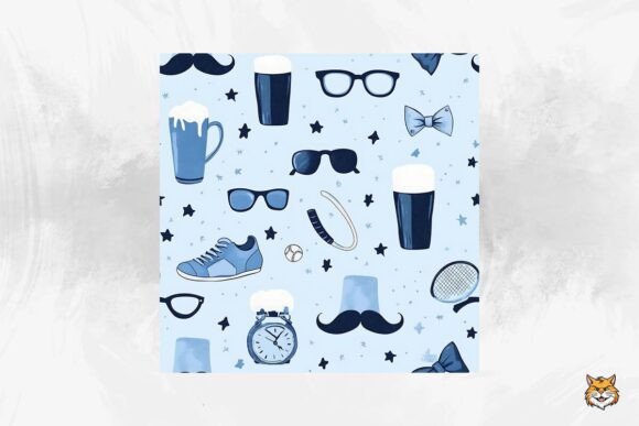 Download Father's Day Seamless Pattern - Seamless Collection