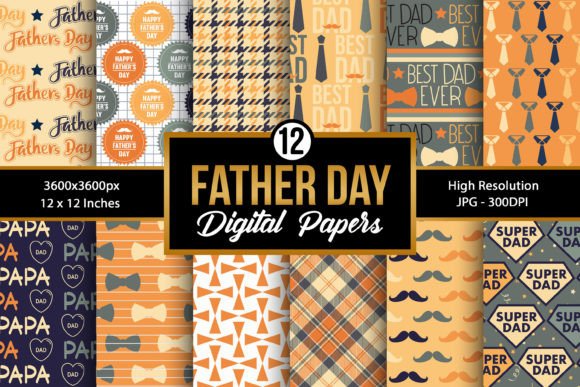 Download Father's Day Seamless Pattern Background - Seamless Collection