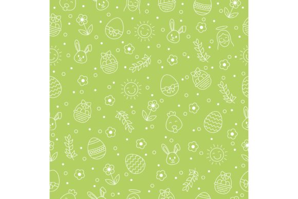 Download Happy Easter Seamless Pattern - Seamless Collection