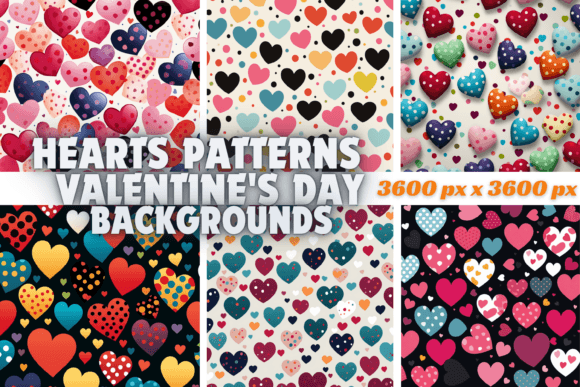 Download Hearts Patterns Valentine's Day - Patterns valentine's day Collection