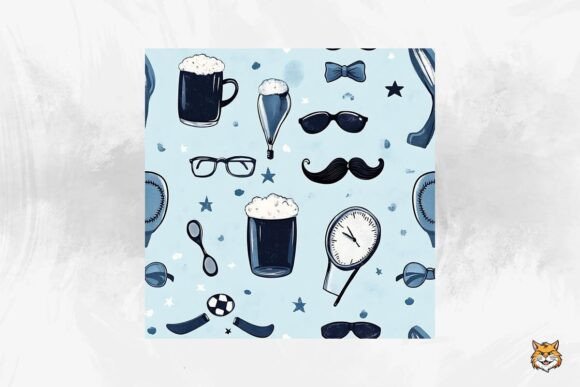 Download Father's Day Seamless Pattern - Seamless Collection