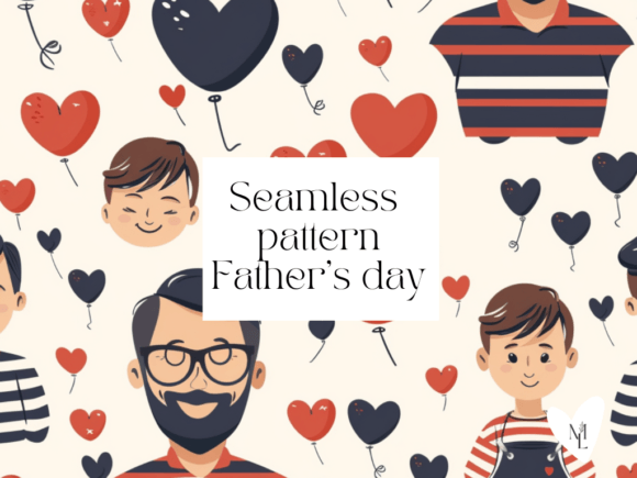 Download Father's Day Seamless Pattern - Seamless Collection
