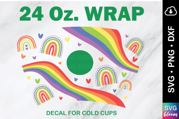 Download Seamless LGBTQ+ 24oz Tumbler Gay Pride - Seamless Collection