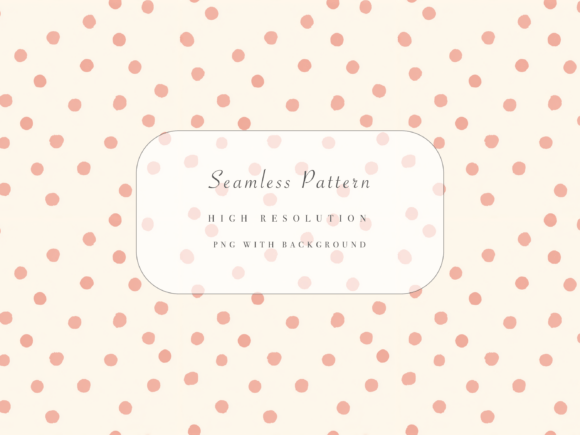 Download Blush Pink Polka Dot Seamless Pattern PNG - Seamless Collection