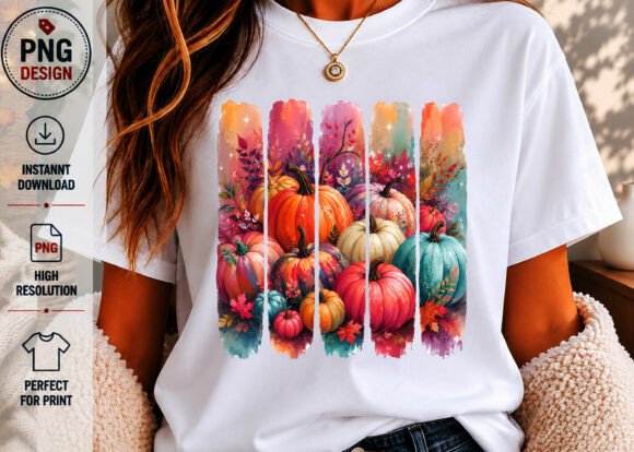 Download Preppy Fall Boho Brushstroke Pumpkin PNG - Boho Collection