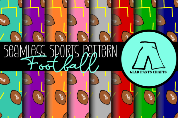Download Seamless Sports Pattern: Football - Seamless Collection
