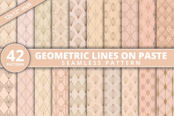 Download Geometric Line Seamless Patterns - Premium Resources