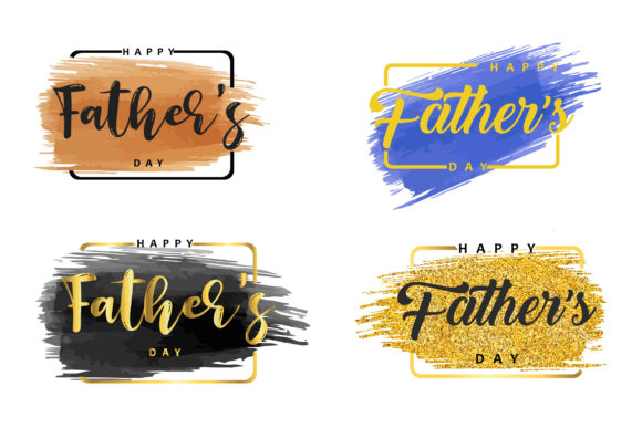 Download Happy Father's Day 4 Color Illustration - Premium Resources