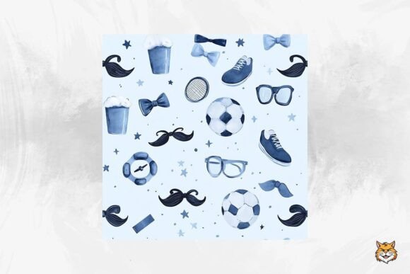 Download Father's Day Seamless Pattern - Seamless Collection
