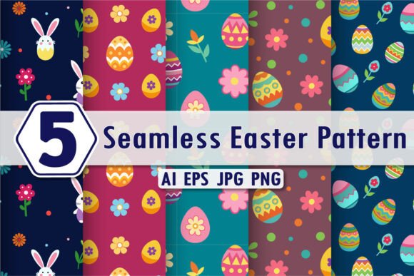 Download Seamless Easter Pattern - Seamless Collection