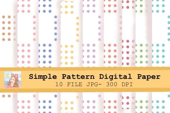 Download Seamless Simple Pattern Digital Paper - Seamless Collection