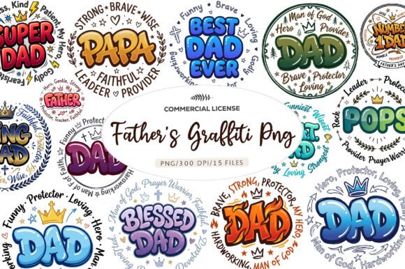 Download Happy Father's Day Graffiti PNG - Happy father's day Collection