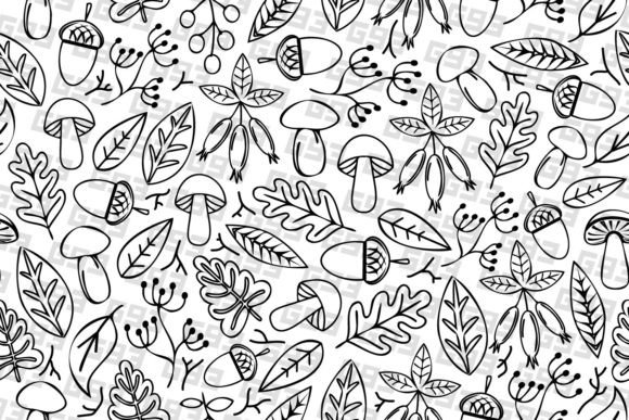 Download Seamless Autumn Pattern - Seamless Collection