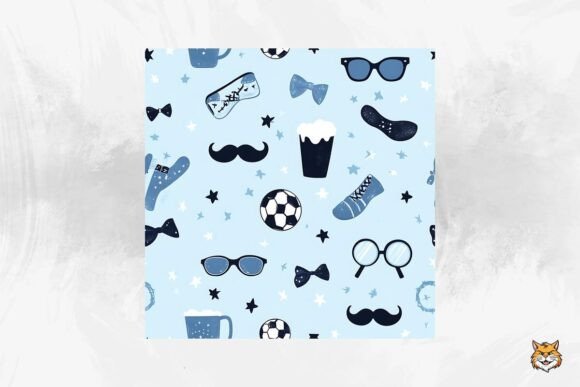 Download Father's Day Seamless Pattern - Seamless Collection