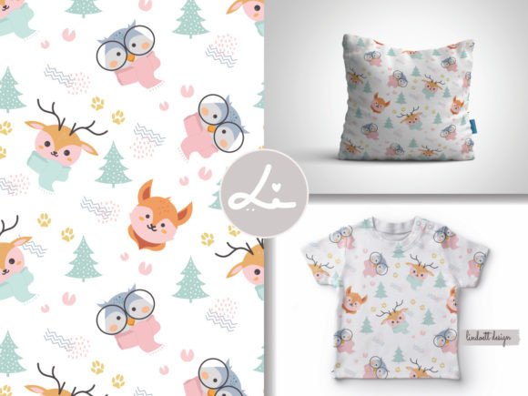 Download Cute Animal Seamless Pattern - Seamless Collection