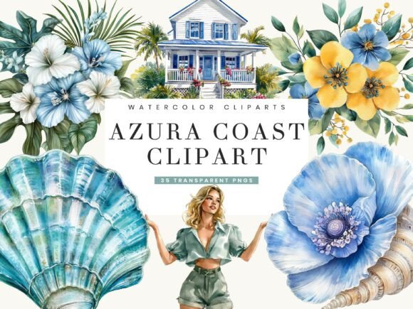 Download Sea Summer Azura Coast Clipart - Premium Resources