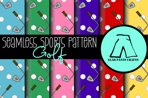 Download Seamless Sports Pattern: Golf - Seamless Collection