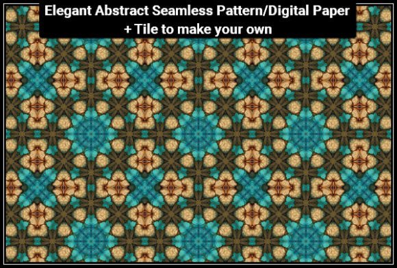 Download Elegant Seamless Pattern &amp; Tile #004 - Seamless Collection