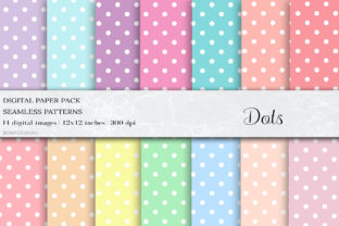 Download Pastel Dots Seamless Patterns - Seamless Collection
