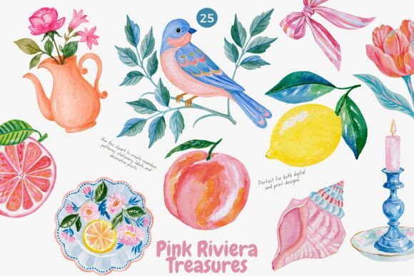 Download Coastal Watercolor Clipart Collection - Coast Collection