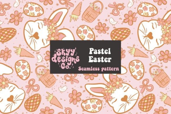 Download Pastel Boho Easter Seamless Pattern - Seamless Collection