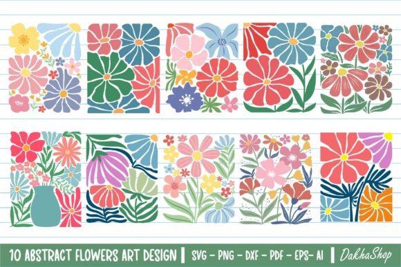 Download Flowers SVG Bundle, Boho Flower SVG PNG - Boho Collection