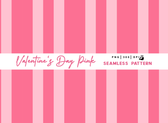 Download Valentine Pink Seamless Pattern Png - Seamless Collection