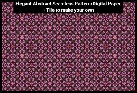 Download Elegant Seamless Pattern &amp; Tile #001 - Seamless Collection